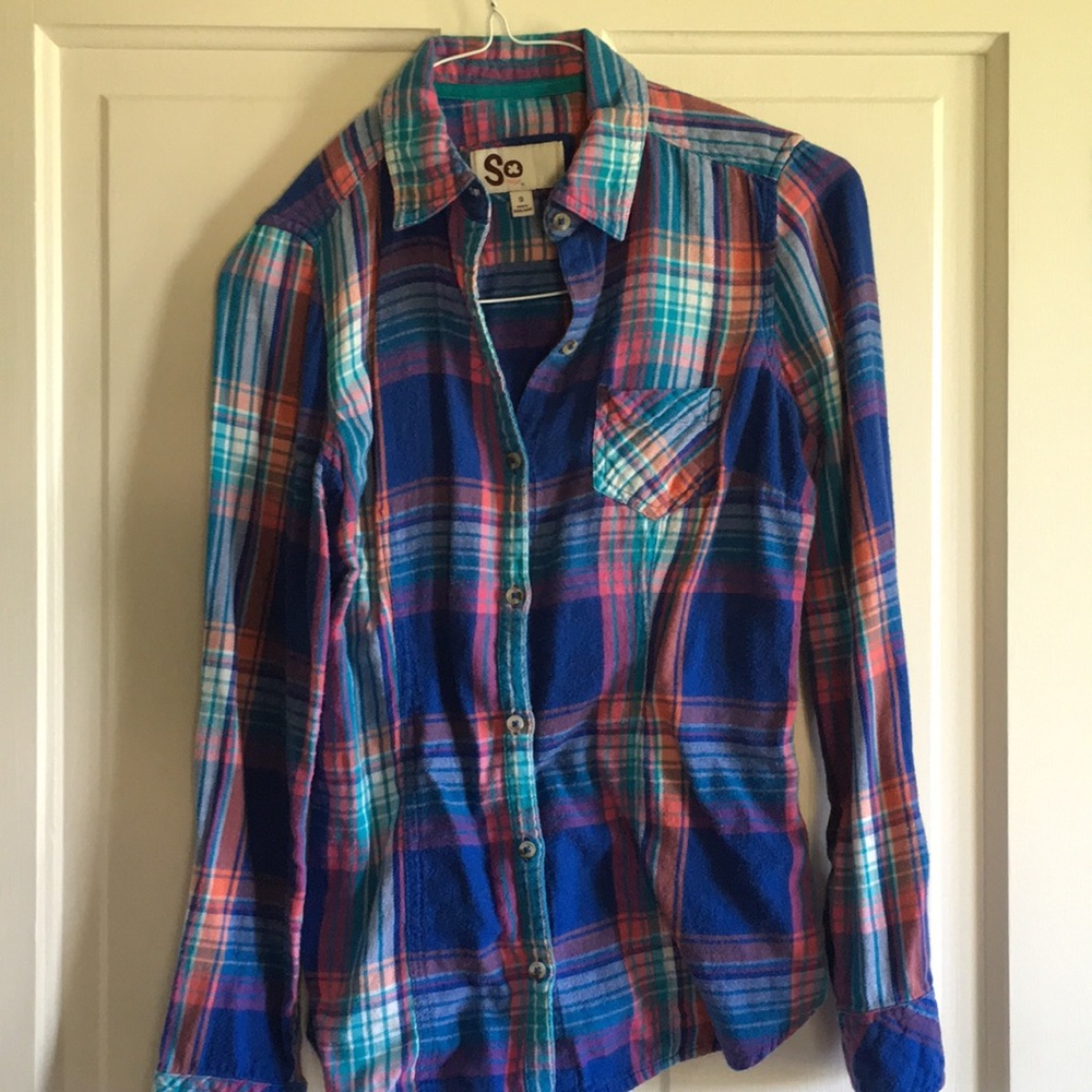 Favorite plaid button down